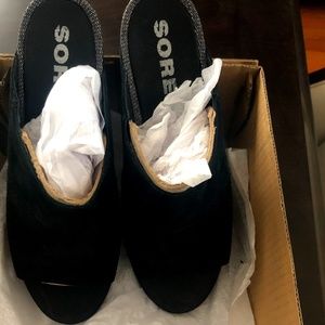 Sorel, Black Suede, size 11